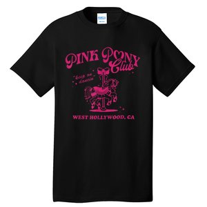 Pony Club Princess Midwest Cowgirl Lesbian Sapphic Tall T-Shirt