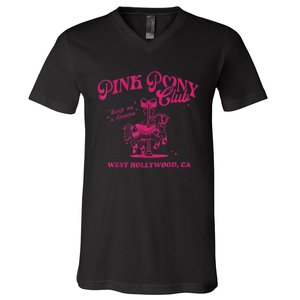 Pony Club Princess Midwest Cowgirl Lesbian Sapphic V-Neck T-Shirt