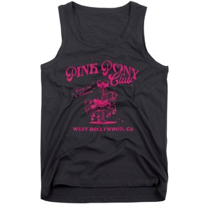 Pony Club Princess Midwest Cowgirl Lesbian Sapphic Tank Top