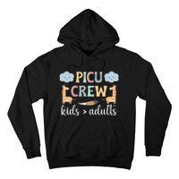 PICU Crew PICU Nurse Squad Pediatric Intensive Care Unit Hoodie