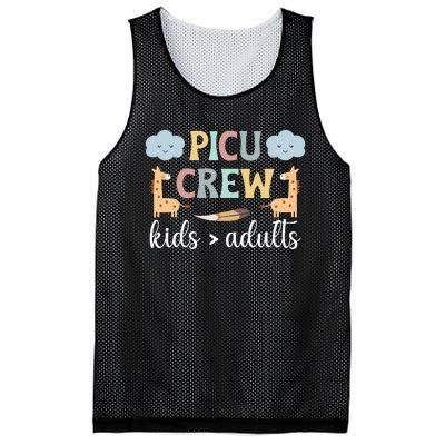 PICU Crew PICU Nurse Squad Pediatric Intensive Care Unit Mesh Reversible Basketball Jersey Tank