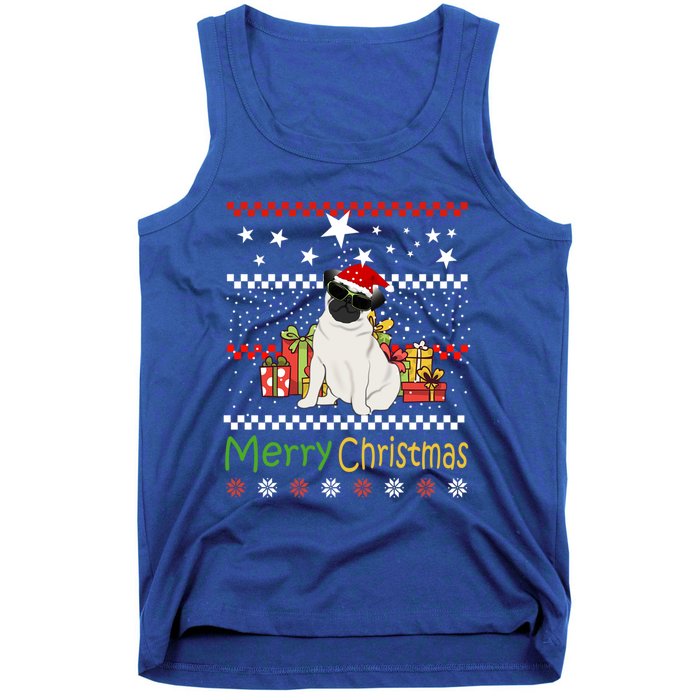 Pug Christmas Pug Lovers Funny Christmas Pug Great Gift Tank Top