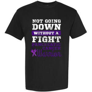 Pancreatic Cancer Pancreas Warrior Chemotherapy Patient Garment-Dyed Heavyweight T-Shirt