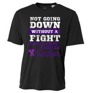 Pancreatic Cancer Pancreas Warrior Chemotherapy Patient Cooling Performance Crew T-Shirt