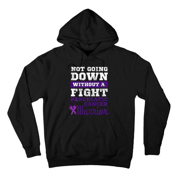 Pancreatic Cancer Pancreas Warrior Chemotherapy Patient Hoodie