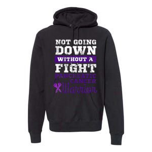 Pancreatic Cancer Pancreas Warrior Chemotherapy Patient Premium Hoodie