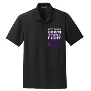 Pancreatic Cancer Pancreas Warrior Chemotherapy Patient Dry Zone Grid Polo