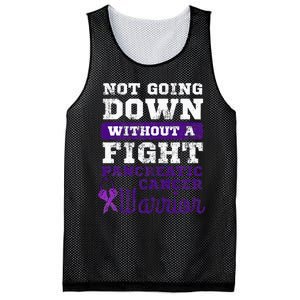 Pancreatic Cancer Pancreas Warrior Chemotherapy Patient Mesh Reversible Basketball Jersey Tank