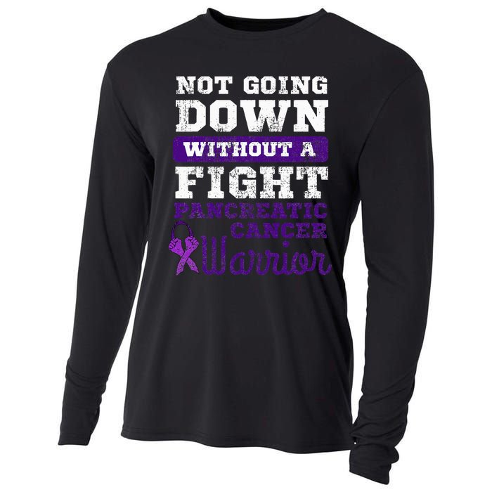 Pancreatic Cancer Pancreas Warrior Chemotherapy Patient Cooling Performance Long Sleeve Crew