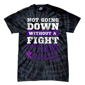 Pancreatic Cancer Pancreas Warrior Chemotherapy Patient Tie-Dye T-Shirt