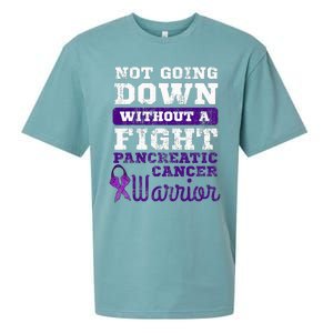 Pancreatic Cancer Pancreas Warrior Chemotherapy Patient Sueded Cloud Jersey T-Shirt