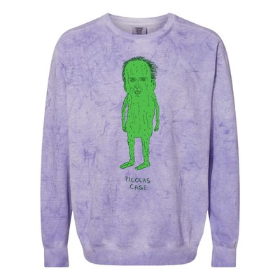 Picolas Cage Colorblast Crewneck Sweatshirt