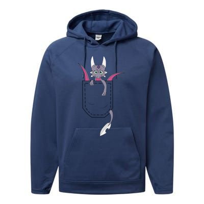 Pocket Cynder Performance Fleece Hoodie