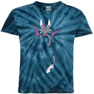 Pocket Cynder Kids Tie-Dye T-Shirt