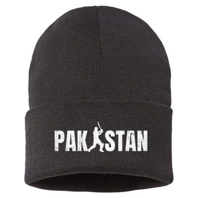 Pakistan Cricket Pakistani Cricketers Vintage Cricketer Sustainable Knit Beanie