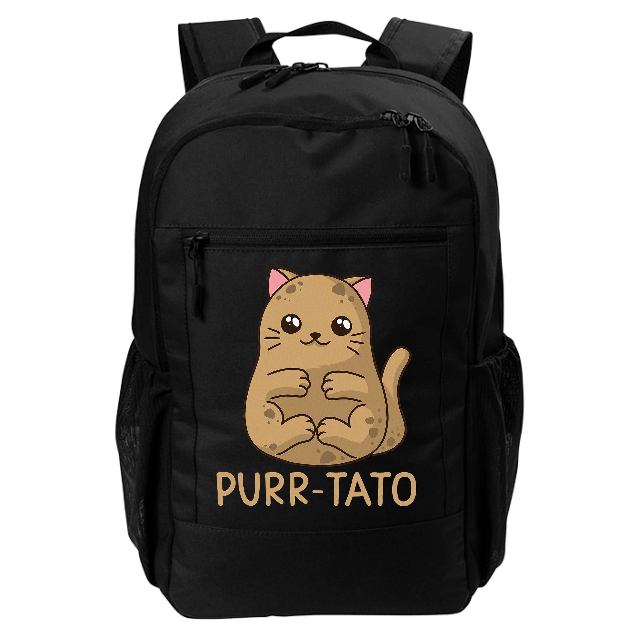 Purrtato Cat Potato Cat Lover Idaho Potatoes Backpack