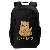 Purrtato Cat Potato Cat Lover Idaho Potatoes Backpack
