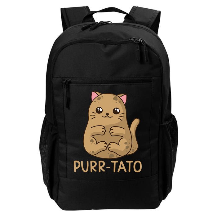 Purrtato Cat Potato Cat Lover Idaho Potatoes Backpack
