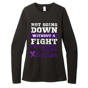 Pancreatic Cancer Pancreas Warrior Chemotherapy Patient Womens CVC Long Sleeve Shirt