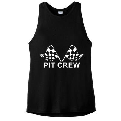 Pit Crew Ladies PosiCharge Tri-Blend Wicking Tank