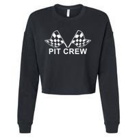 Pit Crew Cropped Pullover Crew