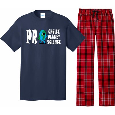 Pro Choice Pro Planet Pro Science Earth Day Climate Change Pajama Set