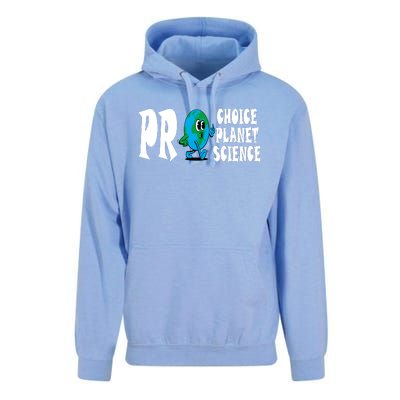 Pro Choice Pro Planet Pro Science Earth Day Climate Change Unisex Surf Hoodie