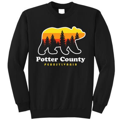 Potter County Pennsylvania Susquehannock State Forest Bear Sweatshirt