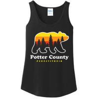 Potter County Pennsylvania Susquehannock State Forest Bear Ladies Essential Tank