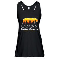 Potter County Pennsylvania Susquehannock State Forest Bear Ladies Essential Flowy Tank