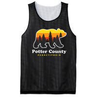 Potter County Pennsylvania Susquehannock State Forest Bear Mesh Reversible Basketball Jersey Tank