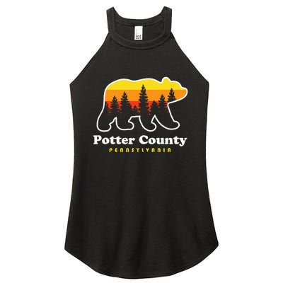 Potter County Pennsylvania Susquehannock State Forest Bear Women’s Perfect Tri Rocker Tank