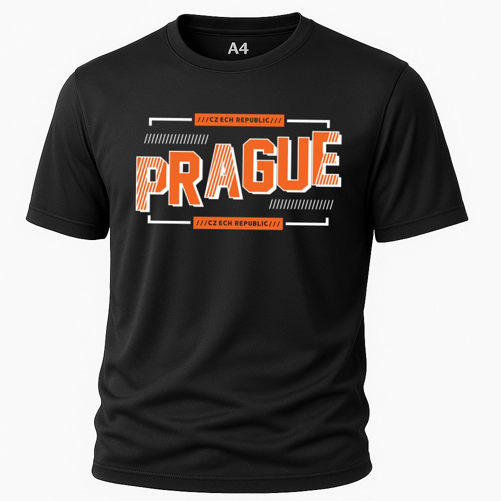 Prague Czech Cooling Performance Crew T-Shirt