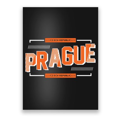 Prague Czech Poster