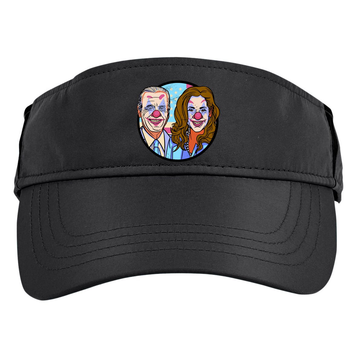 Political Clowns Adult Drive Performance Visor