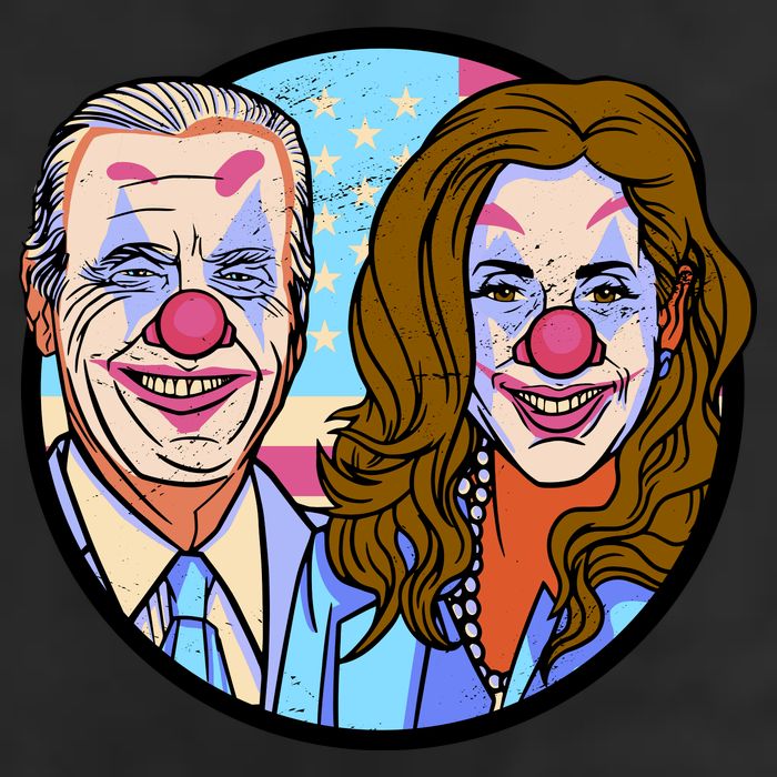 Political Clowns Adult Drive Performance Visor