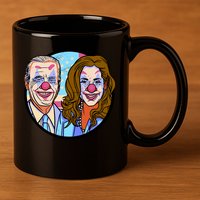 Political Clowns 11oz C Handle Ceramic Mug