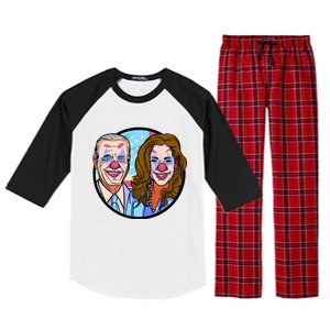 Political Clowns Raglan Sleeve Pajama Set