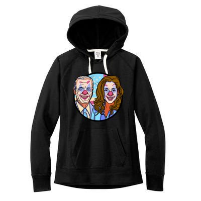 Political Clowns Women's Fleece Hoodie