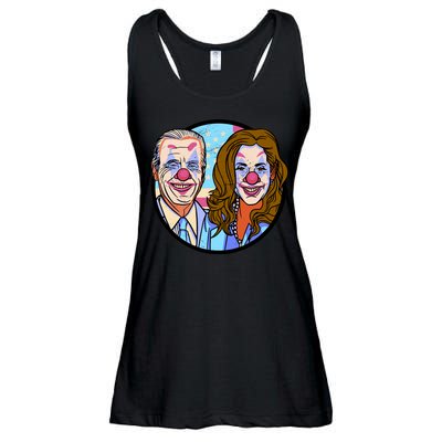 Political Clowns Ladies Essential Flowy Tank