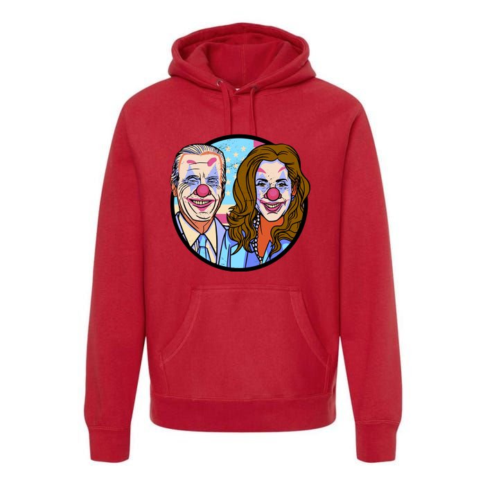 Political Clowns Premium Hoodie