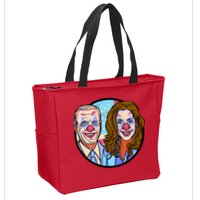 Political Clowns Zip Tote Bag