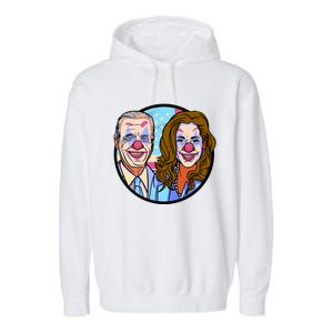 Political Clowns Garment-Dyed Fleece Hoodie