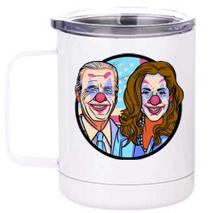 Political Clowns 12 oz Stainless Steel Tumbler Cup