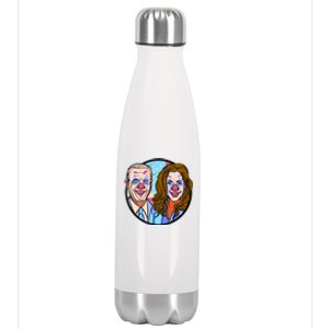 Political Clowns Stainless Steel Insulated Water Bottle