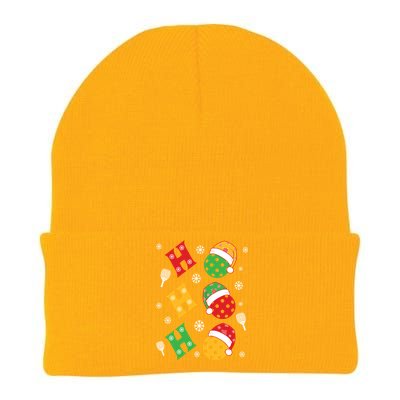 Pickleball Christmas Pickleball Lover Gift Knit Cap Winter Beanie