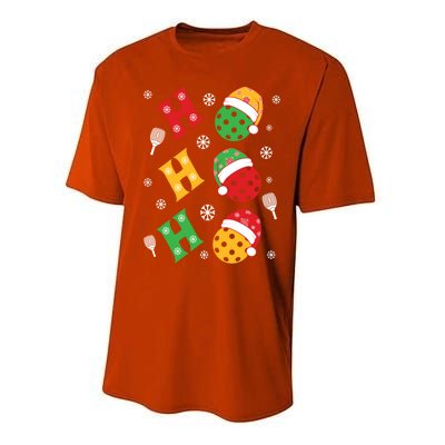 Pickleball Christmas Pickleball Lover Gift Performance Sprint T-Shirt