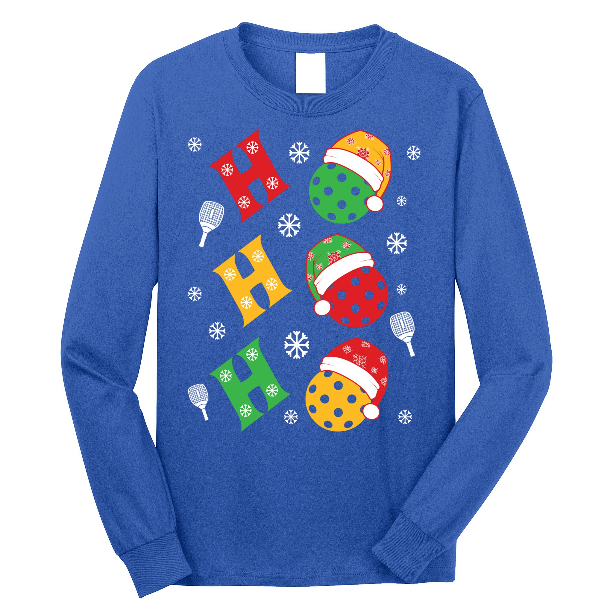 Pickleball Christmas Pickleball Lover Gift Long Sleeve Shirt