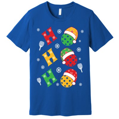 Pickleball Christmas Pickleball Lover Gift Premium T-Shirt