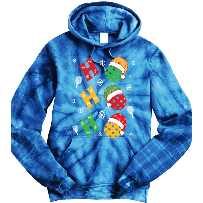 Pickleball Christmas Pickleball Lover Gift Tie Dye Hoodie